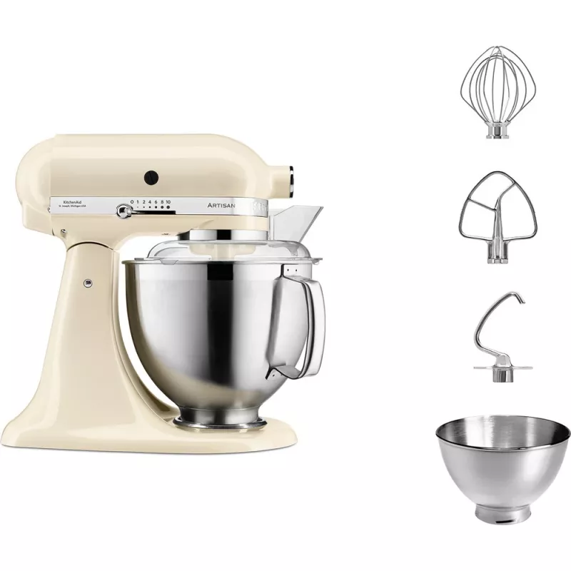 KitchenAid Artisan 5KSM185PS keukenmachine 300 W 4,8 l cream