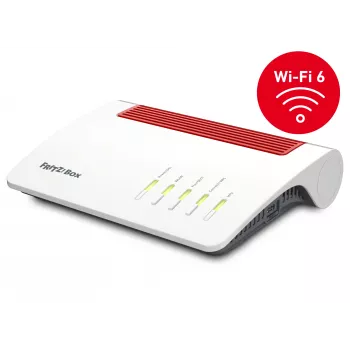 Box 7590 AX WLAN-router Gigabit Ethernet dualband (2,4 GHz / 5 GHz) wit
