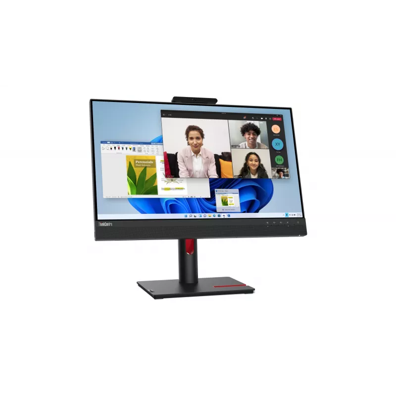 Lenovo ThinkCentre Tiny-In-One 24 Gen 5 computermonitor 60,5 cm (23,8 inch) 1920 x 1080 pixels Full HD LED touchscreen zwart