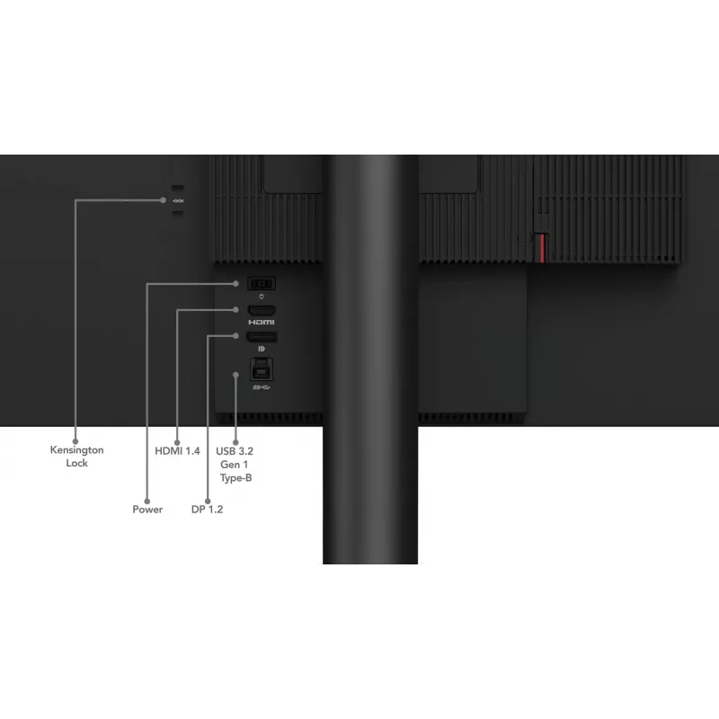 Lenovo ThinkCentre Tiny-In-One 24 Gen 5 computermonitor 60,5 cm (23,8 inch) 1920 x 1080 pixels Full HD LED touchscreen zwart