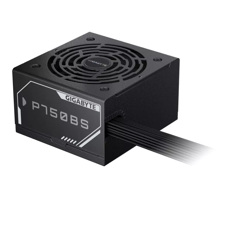 GIGABYTE P750BS voeding – PCI-E 6+2 pin x 4, 80 PLUS Bronze, 120-mm-ventilator, ATX-compatibel, EU-stekker