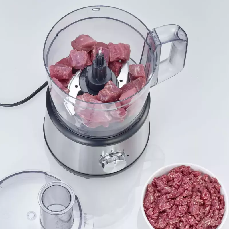 Keukenmachine Severin KM 3892 1200 W 1,5 l zwart roestvrijstaal