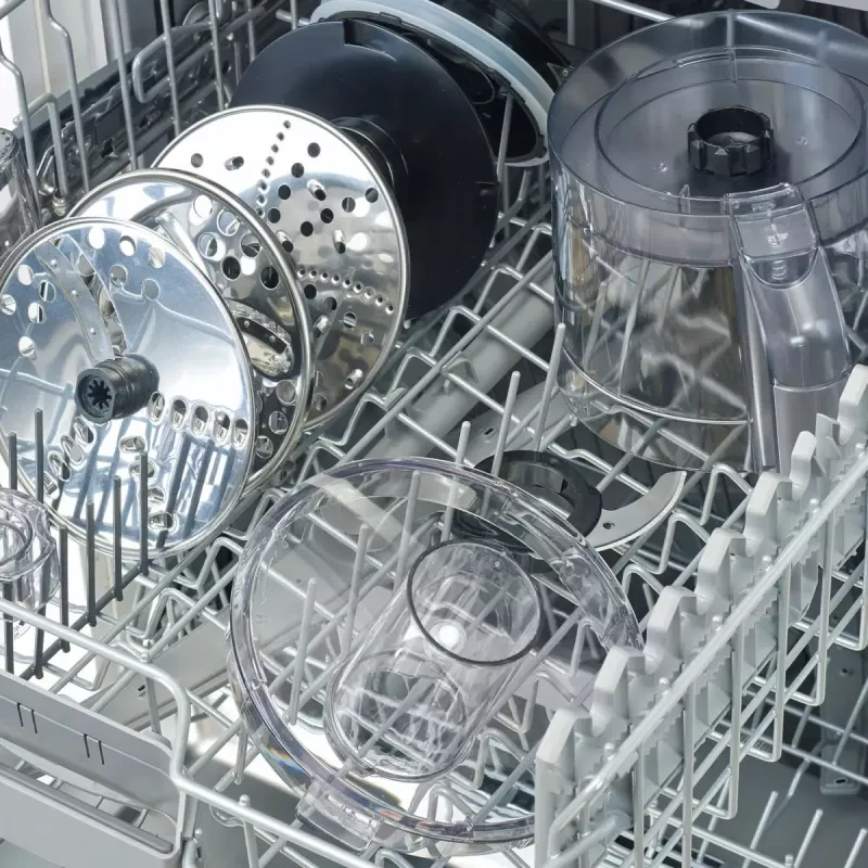 Keukenmachine Severin KM 3892 1200 W 1,5 l zwart roestvrijstaal
