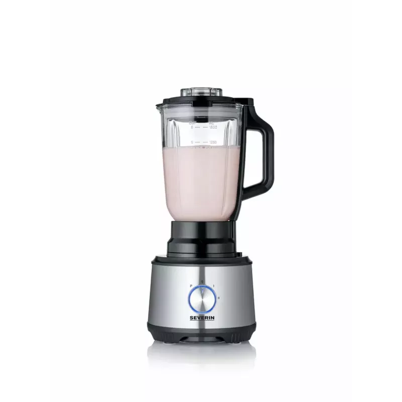 Keukenmachine Severin KM 3892 1200 W 1,5 l zwart roestvrijstaal