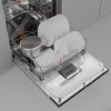 Onderbouwvaatwasser Gorenje GV663B65XXL — roestvrijstaal, 60 cm, 14 couverts, 6 programma's, 38 dB