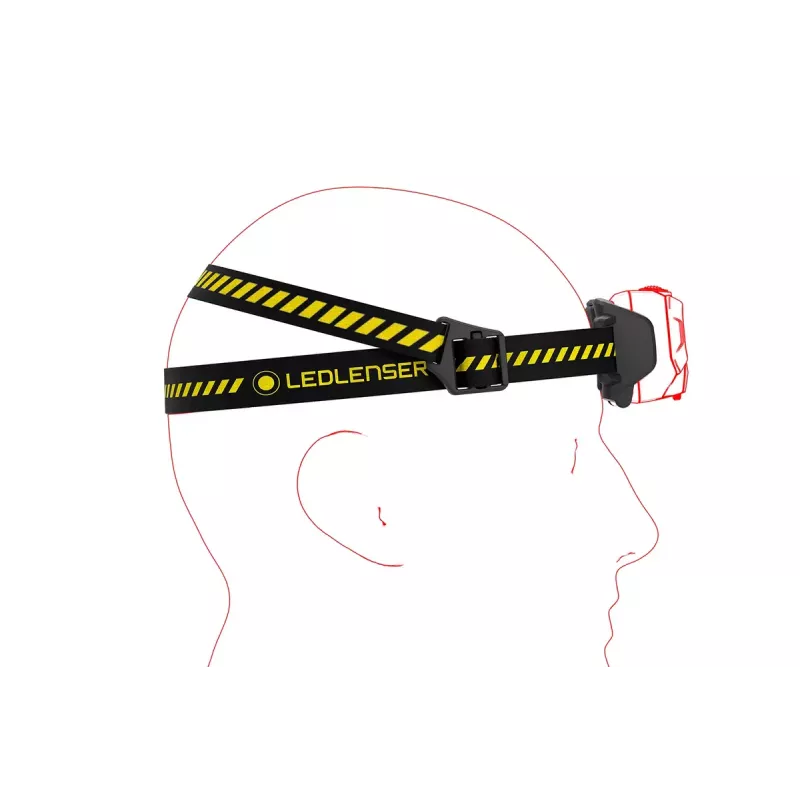 Ledlenser HF6R Work LED-hoofdlamp, zwart