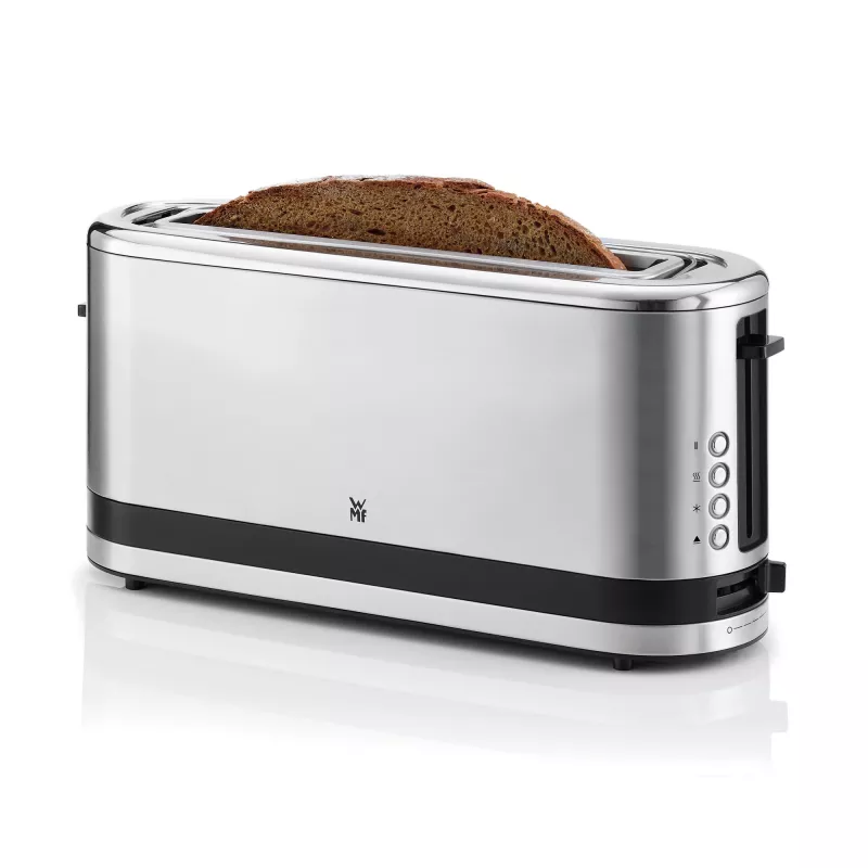 WMF 0414120011 lange sleuf toaster, 900 W, roestvrij staal