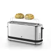 WMF 0414120011 lange sleuf toaster, 900 W, roestvrij staal