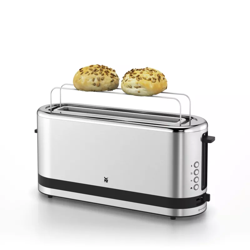 WMF 0414120011 lange sleuf toaster, 900 W, roestvrij staal