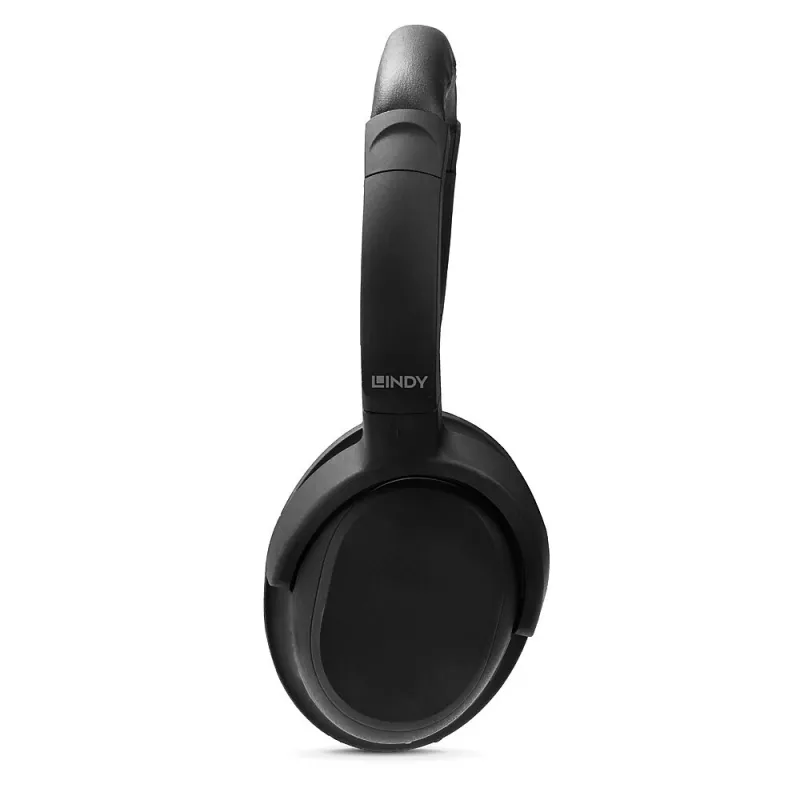 Lindy LH500XW+ headset bedraad & draadloos hoofdband muziek USB Type-C Bluetooth zwart