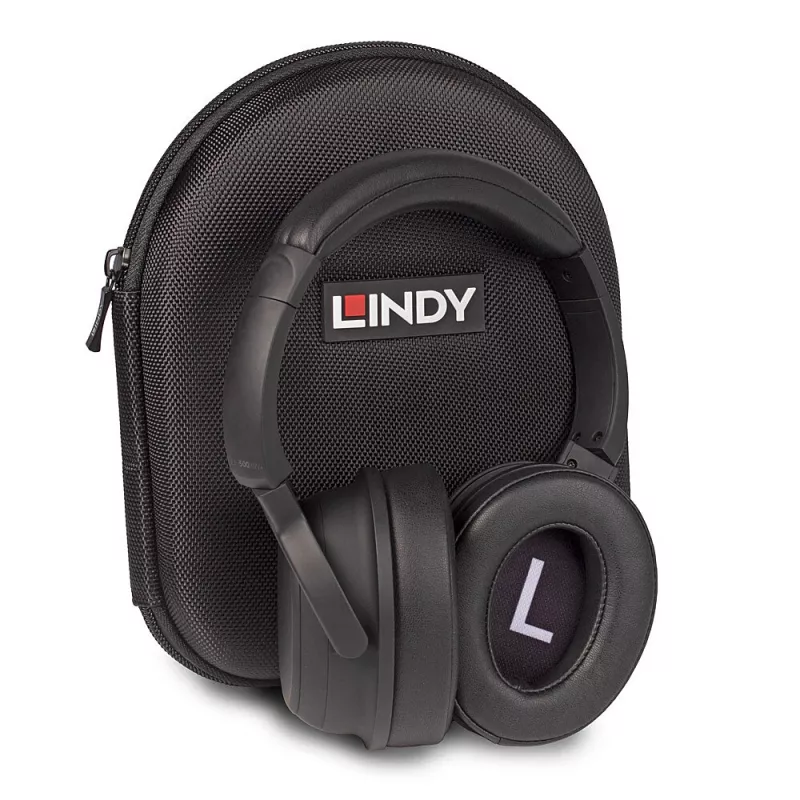 Lindy LH500XW+ headset bedraad & draadloos hoofdband muziek USB Type-C Bluetooth zwart