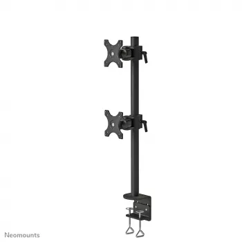 Neomounts FPMA-D700DV monitorarm 10-27 inch, klem, 6 kg, 25,4 cm (10 inch), 68,6 cm (27 inch), 100 x 100 mm, zwart