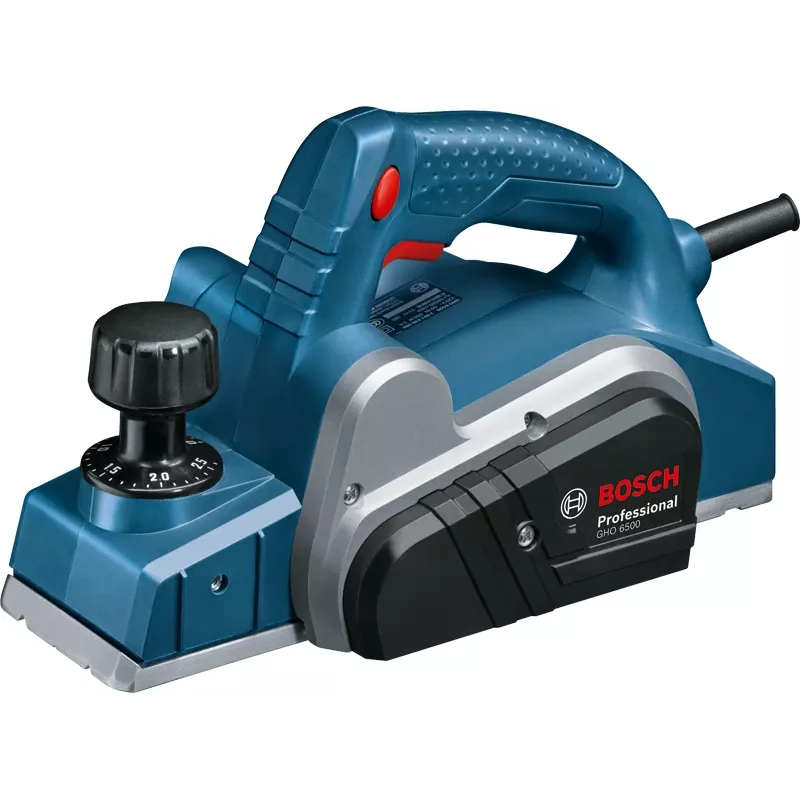 Bosch GHO 6500 zwart, blauw, metallic 16500 RPM 650 W