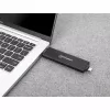 SSD-behuizing Manhattan M.2 NVMe SATA USB-C USB-A 10 Gbps Zwart