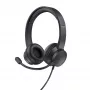 Trust HS-201 headset bedraad hoofdbeugel kantoor/callcenter USB Type-A zwart