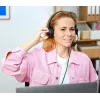 Trust HS-201 headset bedraad hoofdbeugel kantoor/callcenter USB Type-A zwart