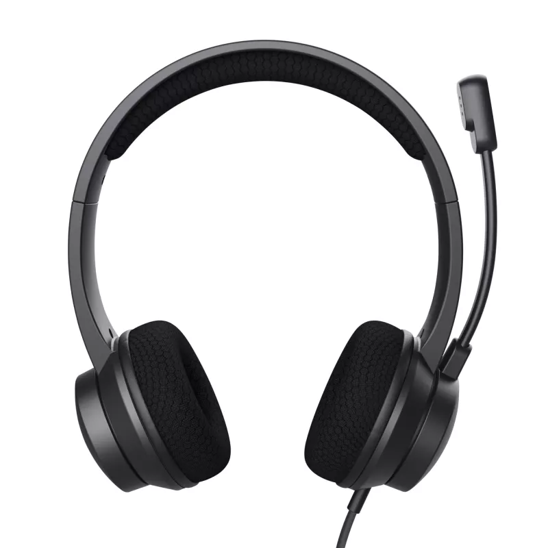 Trust HS-260 headset bedraad nekbeugel kantoor/callcenter USB Type-A zwart