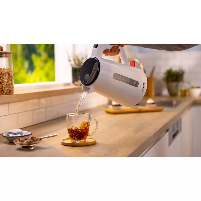 Bosch TWK1M121 elektrische waterkoker 1,7 l 2400 W wit