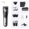 Braun BeardTrimmer 9 BT9560 accu 52 2 cm nat & droog zwart, grijs