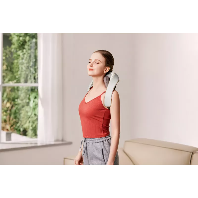 SKG H5 mini-massageapparaat compressie vibratie grijs