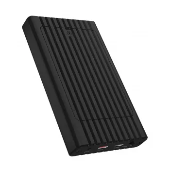 ICY BOX IB-2817MCL-C31 SSD-behuizing zwart M.2 USB-gevoed