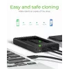 ICY BOX IB-2817MCL-C31 SSD-behuizing zwart M.2 USB-gevoed