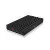 ICY BOX IB-2817MCL-C31 SSD-behuizing zwart M.2 USB-gevoed