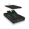 ICY BOX IB-2817MCL-C31 SSD-behuizing zwart M.2 USB-gevoed