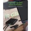 ICY BOX IB-2817MCL-C31 SSD-behuizing zwart M.2 USB-gevoed