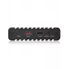 ICY BOX IB-2817MCL-C31 SSD-behuizing zwart M.2 USB-gevoed