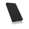 ICY BOX IB-2817MCL-C31 SSD-behuizing zwart M.2 USB-gevoed