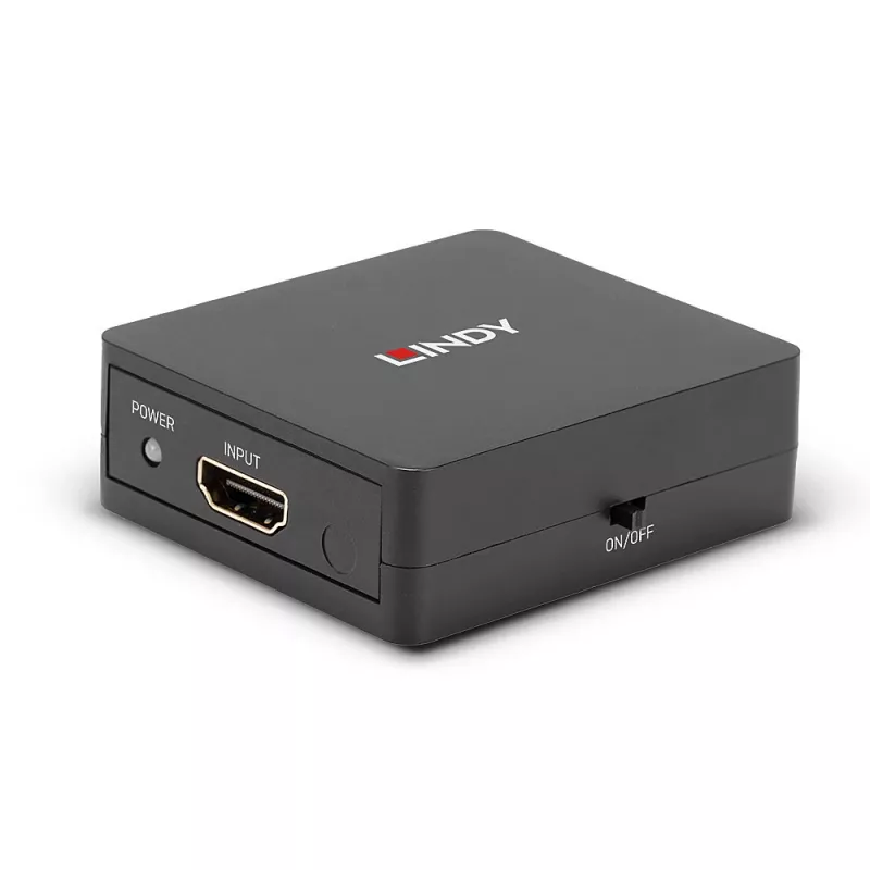 Lindy 2-poorts HDMI 18G splitter, compact