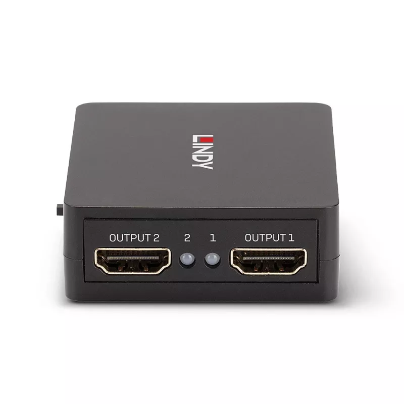 Lindy 2-poorts HDMI 18G splitter, compact