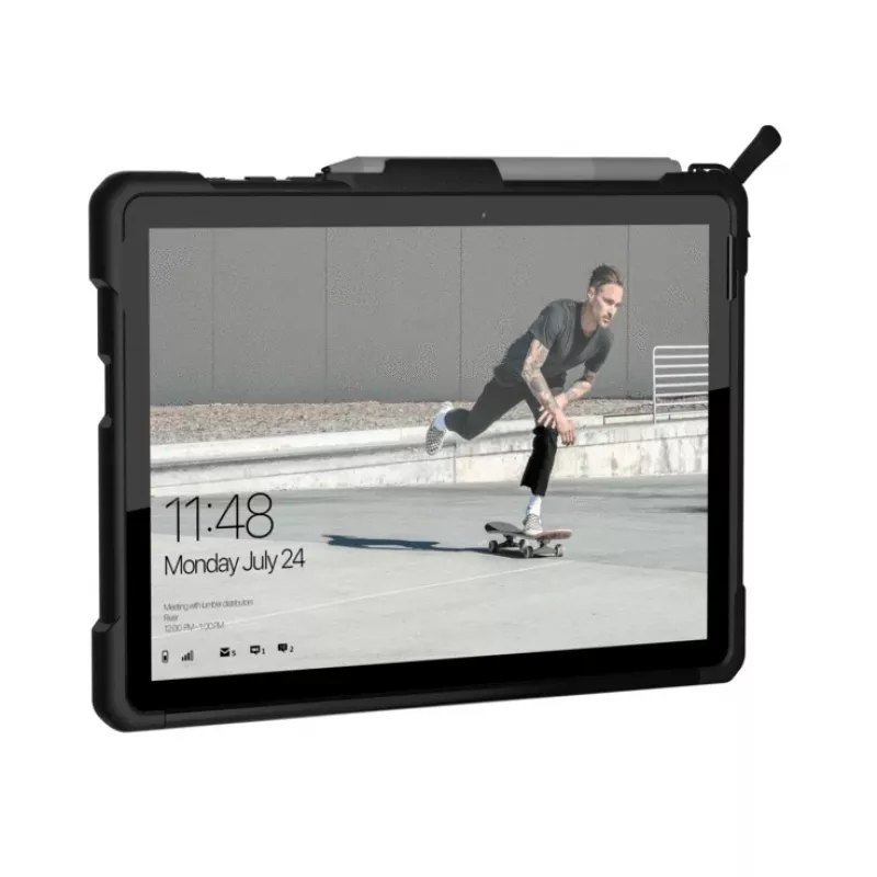 URBAN ARMOR GEAR harde schaal Surface Go Metropolis zwart