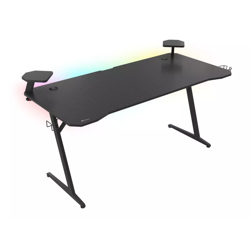 GENESIS Holm 510 RGB gamingbureau, zwart