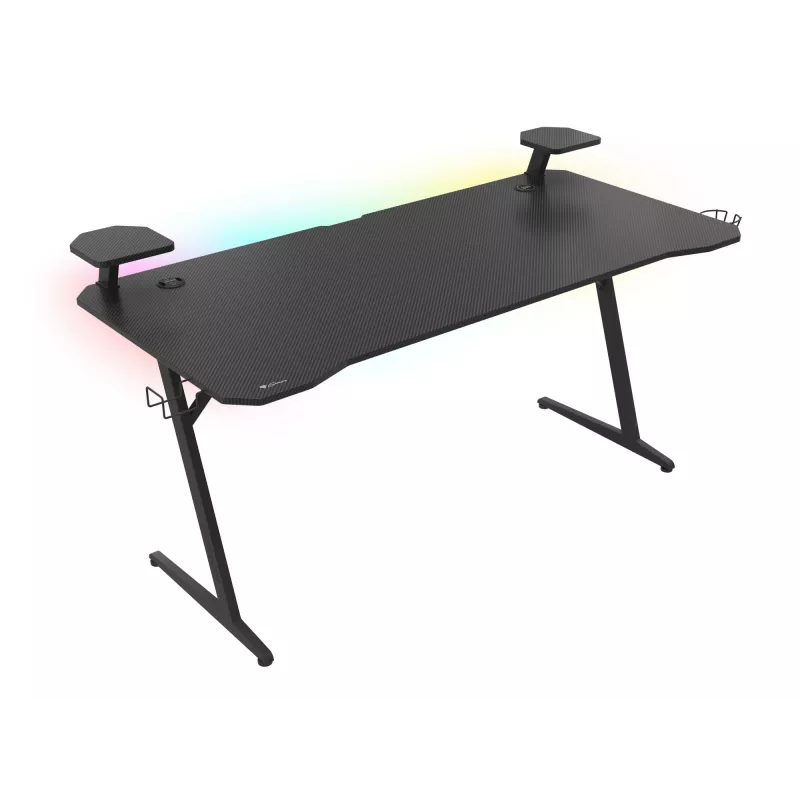 GENESIS Holm 510 RGB gamingbureau, zwart