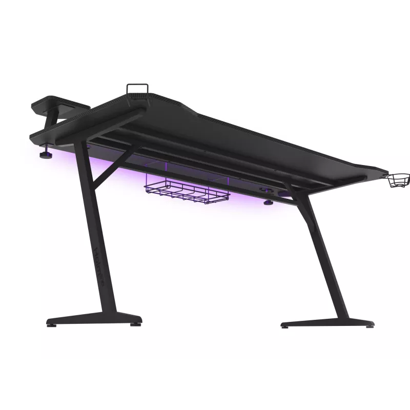 GENESIS Holm 510 RGB gamingbureau, zwart