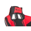 GENESIS SX77 gamingstoel gevoerde zitting zwart, rood