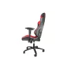 GENESIS SX77 gamingstoel gevoerde zitting zwart, rood