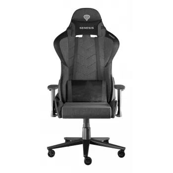 GENESIS Nitro 550 G2 gamingstoel gevoerde zitting zwart, grijs
