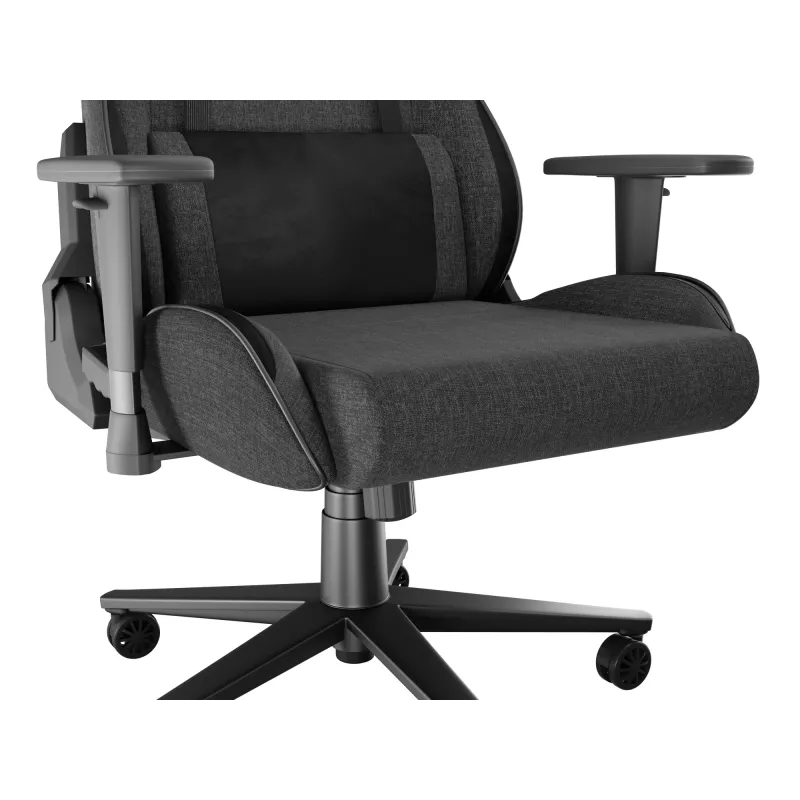 GENESIS Nitro 550 G2 gamingstoel gevoerde zitting zwart, grijs