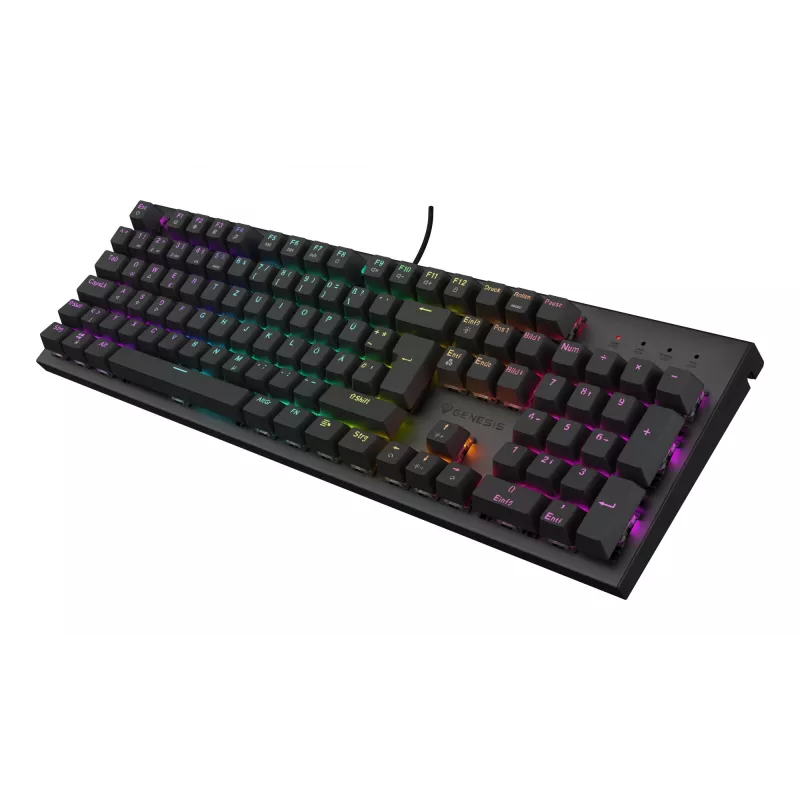 GENESIS Thor 303 gamingtoetsenbord USB QWERTZ Duits zwart mechanisch RGB