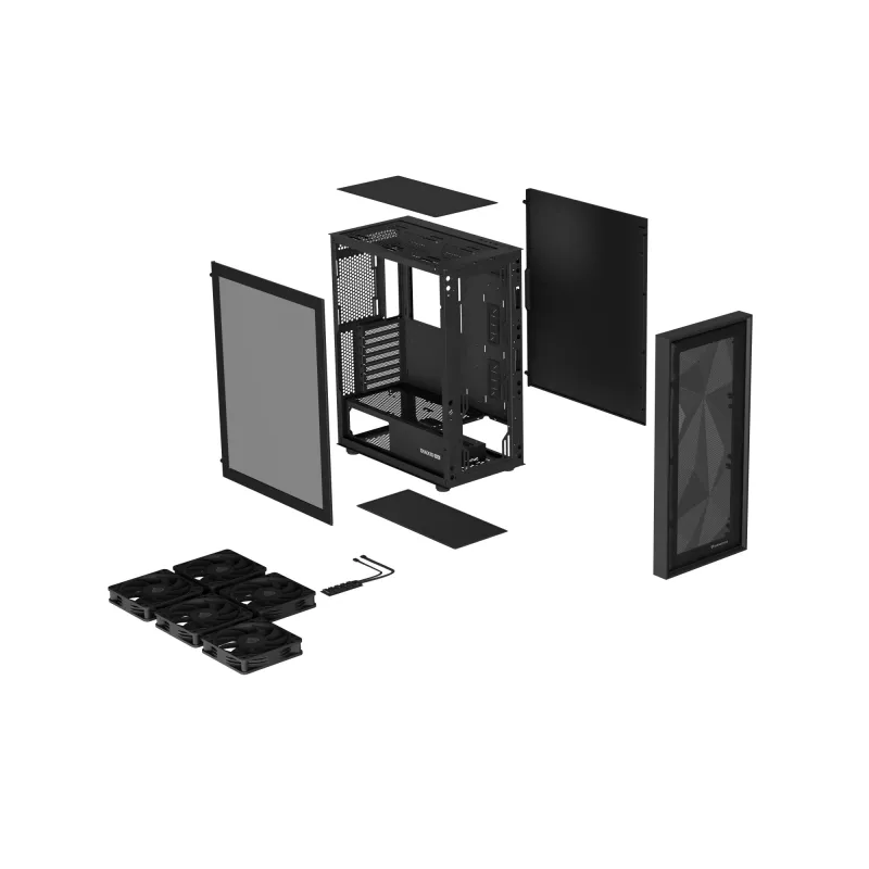 GENESIS Diaxid 605F midi tower zwart
