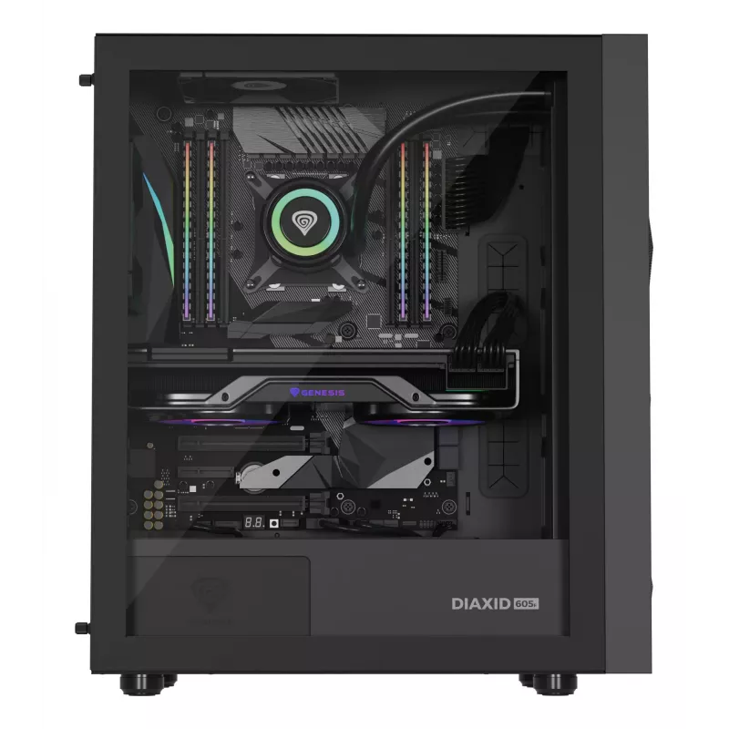 GENESIS Diaxid 605F midi tower zwart