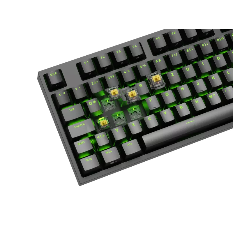 GENESIS Thor 404 TKL toetsenbord gaming USB QWERTZ Duits zwart