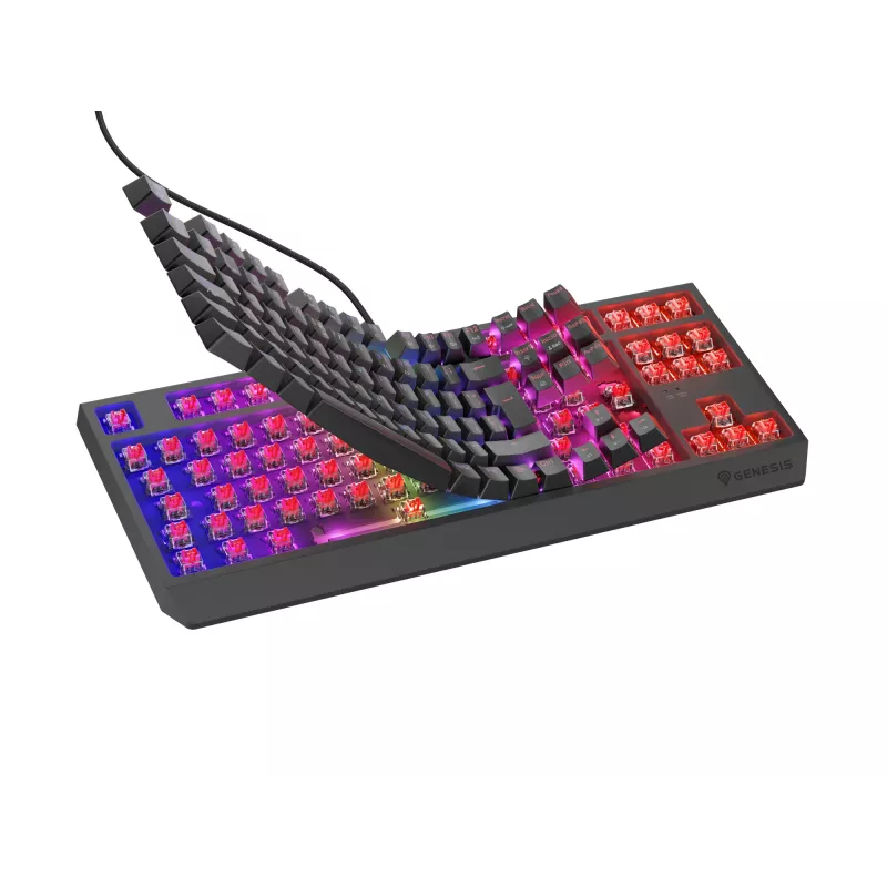 GENESIS Thor 230 TKL toetsenbord gaming USB QWERTY Spaans zwart