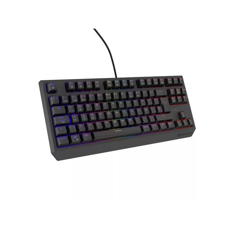 GENESIS Thor 230 TKL toetsenbord gaming USB QWERTY Spaans zwart