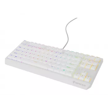 GENESIS Thor 230 TKL toetsenbord gaming USB QWERTY US-Engels wit