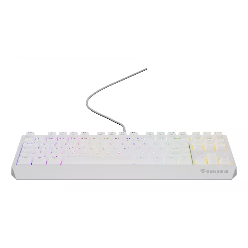 GENESIS Thor 230 TKL toetsenbord gaming USB QWERTY US-Engels wit