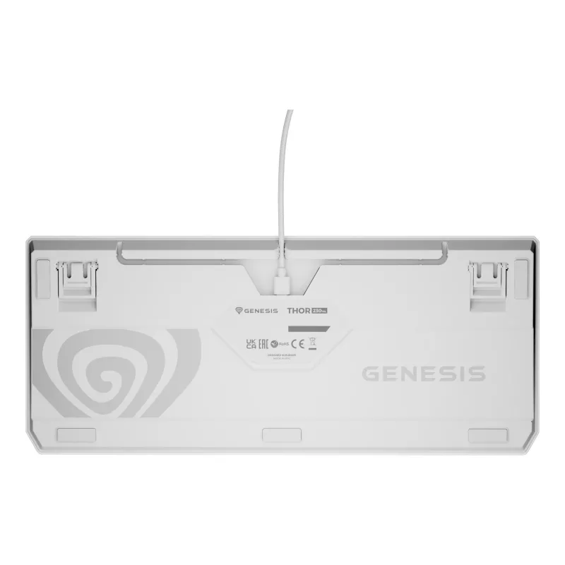 GENESIS Thor 230 TKL toetsenbord gaming USB QWERTY US-Engels wit